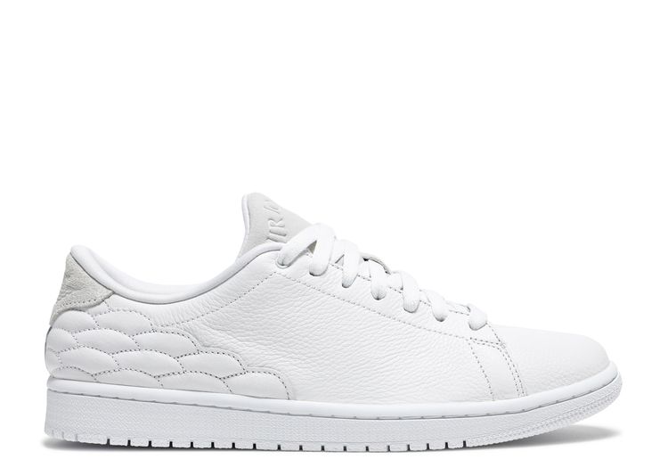 air jordan centre court white on white