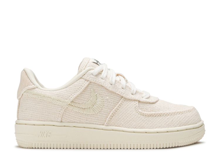 Stussy X Air Force 1 Low PS 'Fossil' - Nike - DD1578 200 - fossil