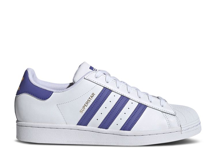 ser godt ud for meget assimilation Superstar 'Lakers' - Adidas - FX5529 - footwear white/purple/gold | Flight  Club
