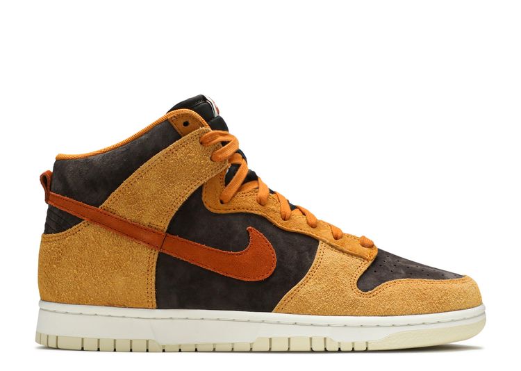 Dunk High Premium 'Dark Curry' - Nike - DD1401 200 - velvet brown