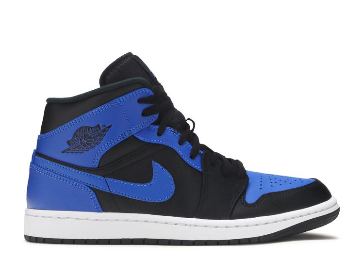 Air Jordan 1 Mid 'Hyper Royal' - Air 