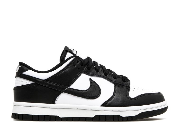 black and white nike dunks