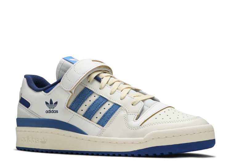 Forum 84 Low OG 'Bright Blue' - Adidas - S23764 - off white/bright