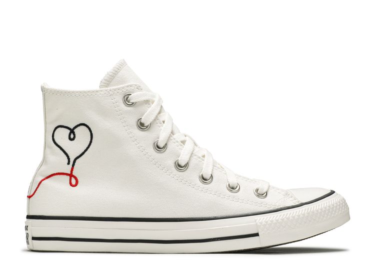 Chuck Taylor All Star Move High GS 'Made With Love White' - 171159F - vintage | Club
