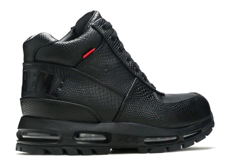 Supreme x Air Max Goadome 'Black Snakeskin'