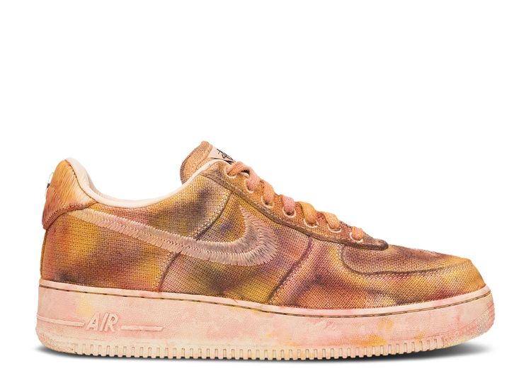 Stussy X Lookout & Wonderland X Air Force 1 Low 'Hand Dyed New