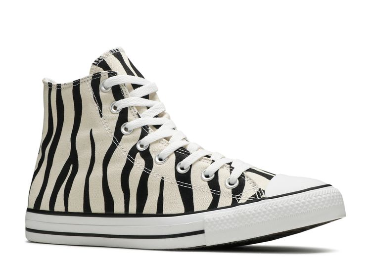Chuck Taylor All Star High 'Zebra Stripe' - Converse - 166258F - black ...