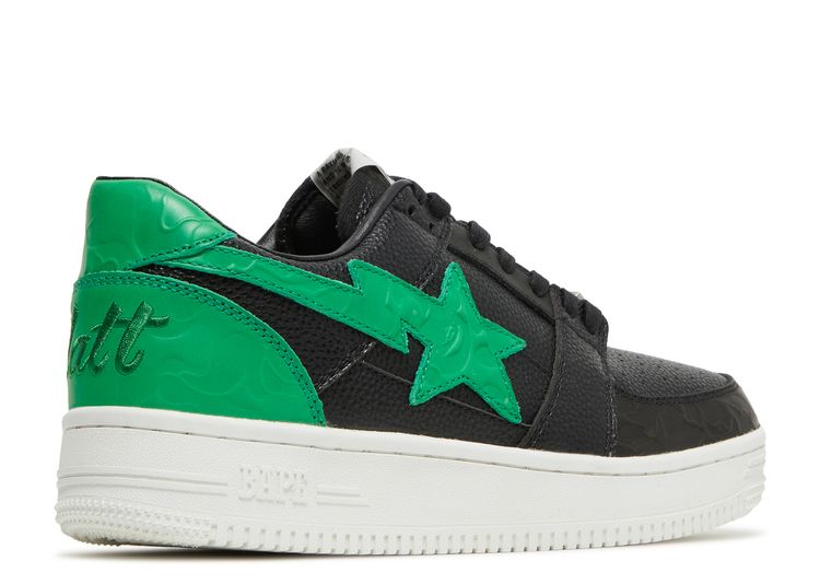 Gunna X Bapesta Low 'Slatt' - BAPE - 1G73191927 - black/green