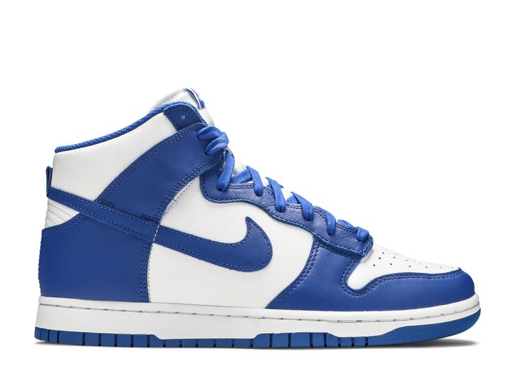 Dunk High 'Kentucky' 2021 - Nike - DD1399 102 - white/game royal/total ...