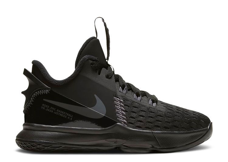 LeBron Witness 5 PS 'Black Dark Grey' - Nike - CT4630 002 - black/white ...