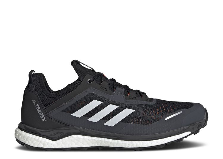 Terrex Agravic Flow 'Black White' - Adidas - FW5119 - core black/crystal  white/solar red | Flight Club