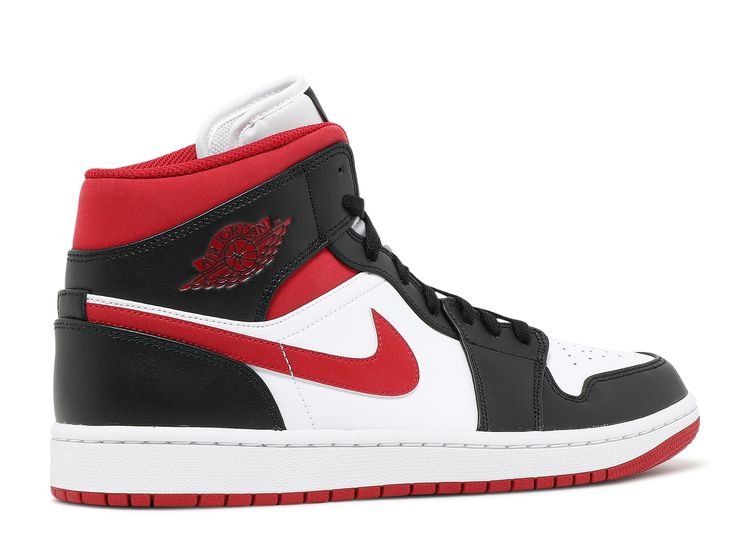 jordan black and red