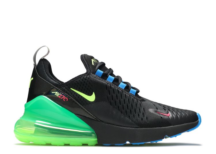 walgelijk Relatieve grootte rechter Air Max 270 GS 'Black Ghost Green' - Nike - DD9715 001 - black/light photo  blue/fireberry/ghost green | Flight Club