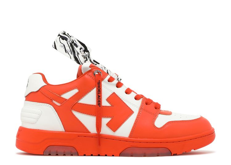 OUT OF OFFICE OOO SNEAKERS in orange