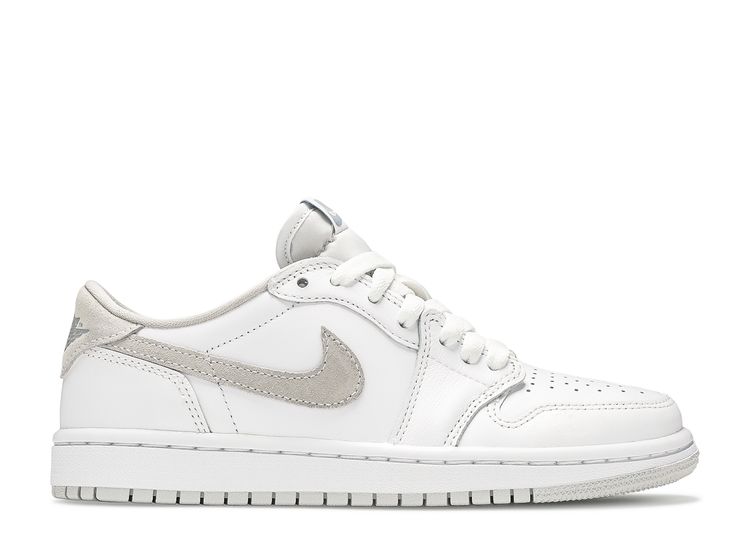 air jordan 1 low white neutral grey