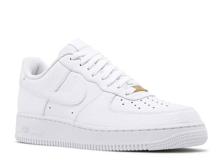 FootSoldierCustoms — Nike Air Force 1 Low (White/Gold)