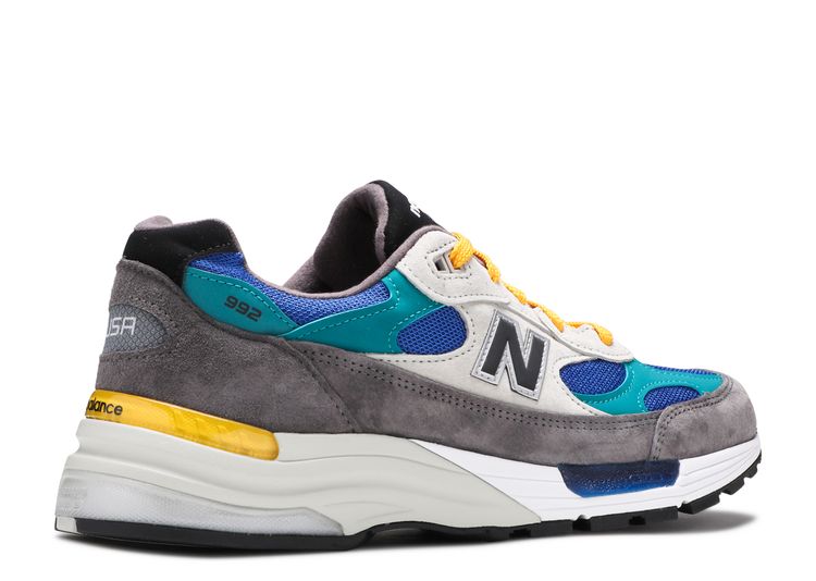 992 Made In USA 'Colorblock' - New Balance - M992RR - grey/green 