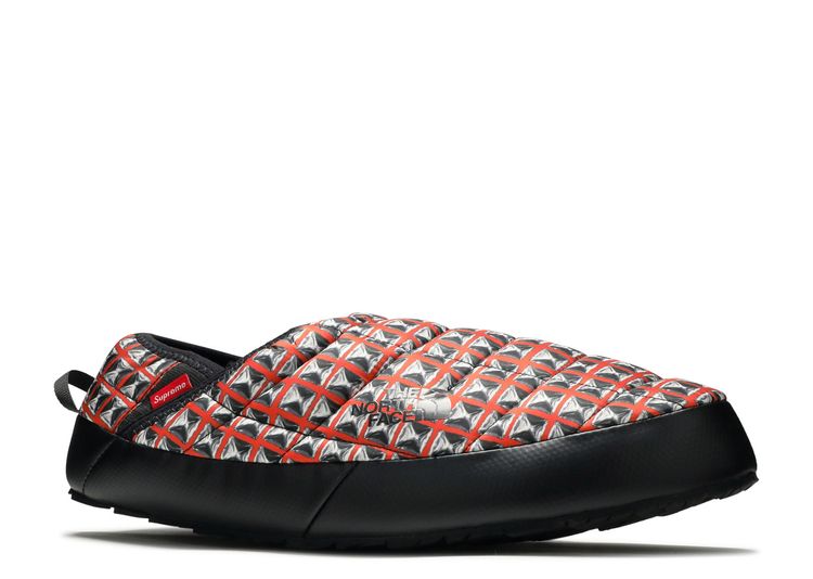 Supreme x Traction Mule 'Red Studded Print'