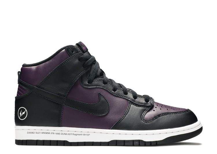 Fragment Design X Dunk High 'Beijing' - Nike - DJ0382 600 - wine