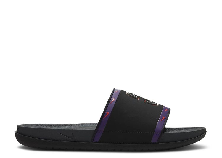 Offcourt Slide 'Clemson' - Nike - DD0518 001 - black/new orchid ...