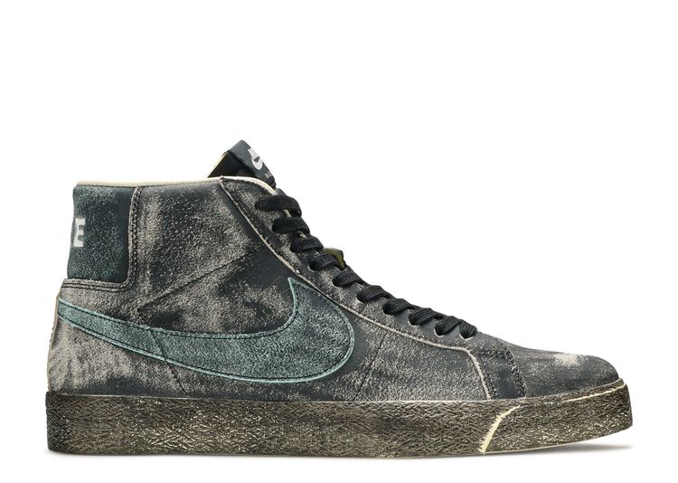 安い低価】 NIKE - (3回着用)NIKE SB BLAZER Mid ブラック 26.5の通販