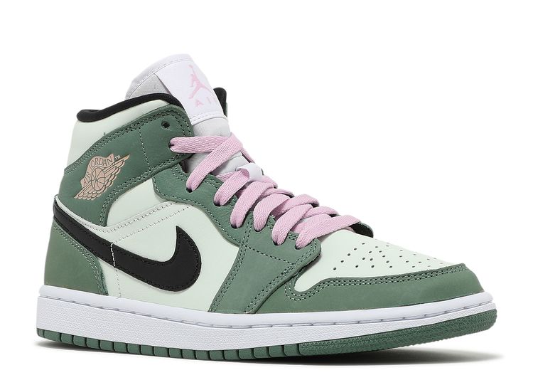 Wmns Air Jordan 1 Mid SE 'Dutch Green' - Air Jordan - CZ0774 300