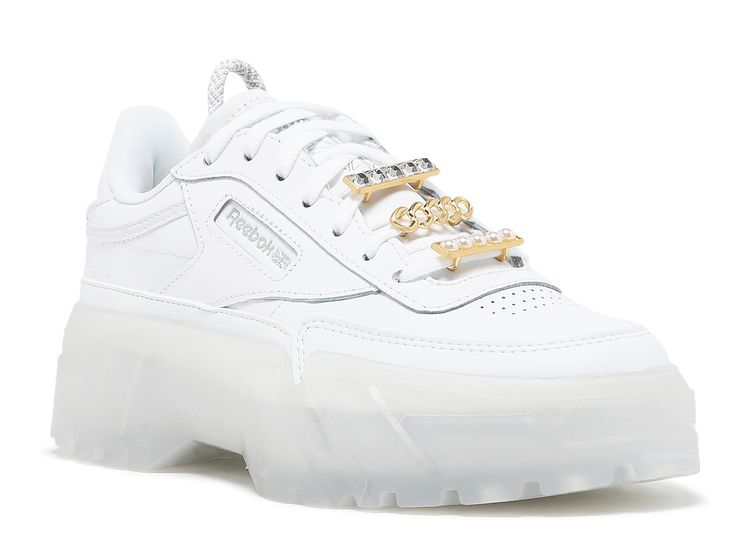 Cardi B X Wmns Club C 'Triple White' - Reebok - GX0038 - footwear white ...