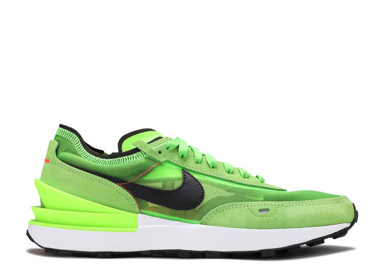 Nike Waffle Trainer 2 Athletic Club Men's Shoes White-Pro Green