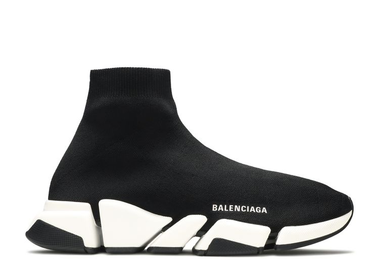 Balenciaga Speed 2.0 Sneaker 'Black White' - Balenciaga - 617239 W2DB2 ...