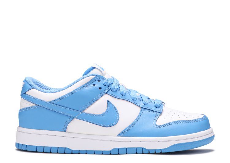 blue white dunk