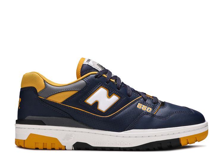 new balance navy yellow