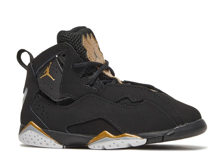 Jordan True Flight TD 'Black Metallic Gold' - Air Jordan - 343797 070 ...