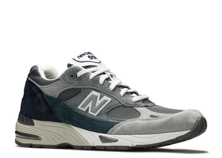 991 Made In England 'Nu Block' - New Balance - M991GBT - grey/blue