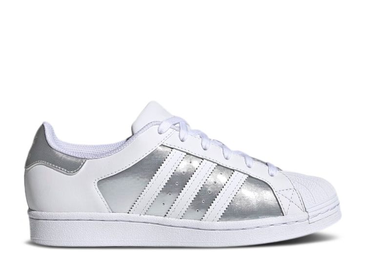 Superstar 'White Silver Metallic' - Adidas - FX6048 - cloud white/grey two/silver metallic | Flight Club