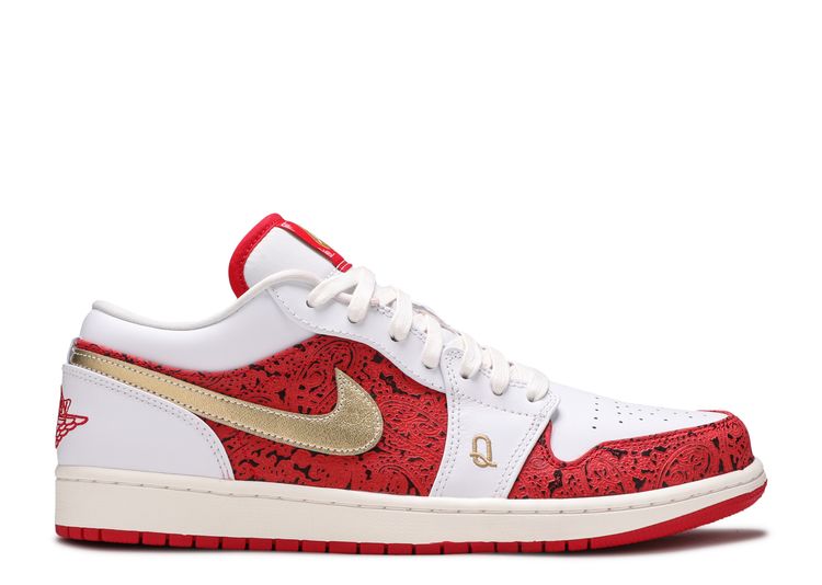 Air Jordan 1 Low SE 'Spades' - Air Jordan - DJ5185 100 - white