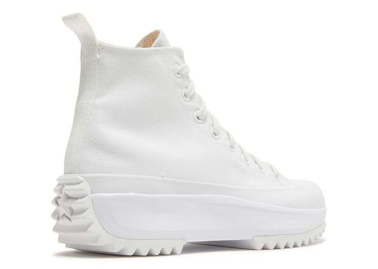 run star hike triple white