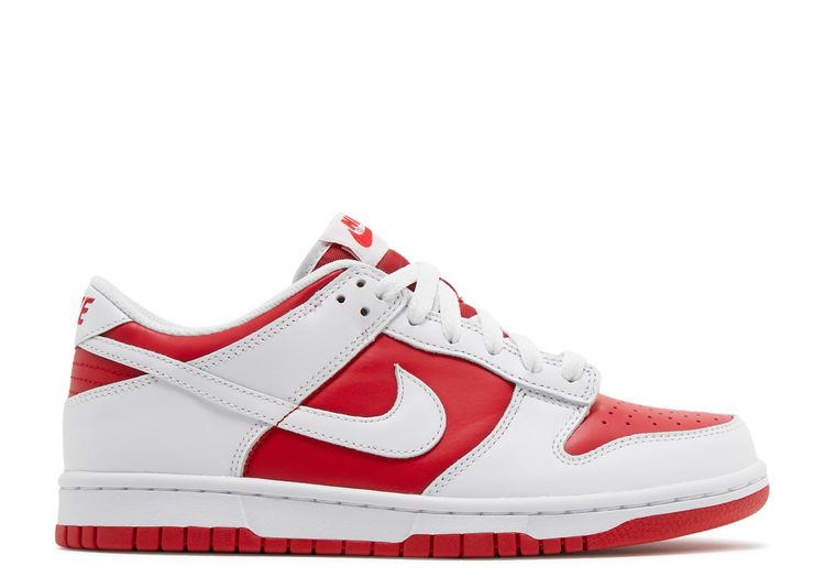 Dunk Low GS 'Championship Red' - Nike - CW1590 600 - university red ...