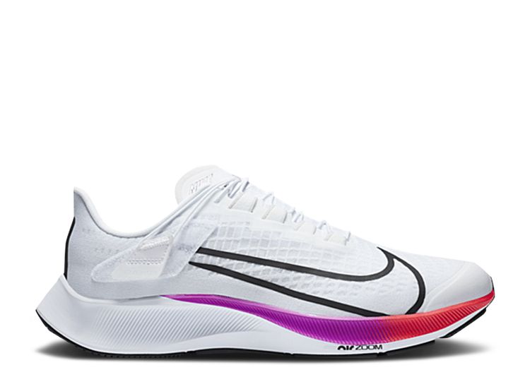 Air Zoom Pegasus 37 Extra Wide 'White Multi Color' - Nike - CK8446 100 - white/hyper violet/spruce aura/flash crimson | Flight Club