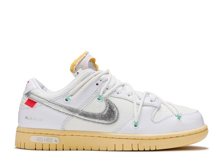 Off-White x Nike Dunk Low 'The 50' | Flight Club