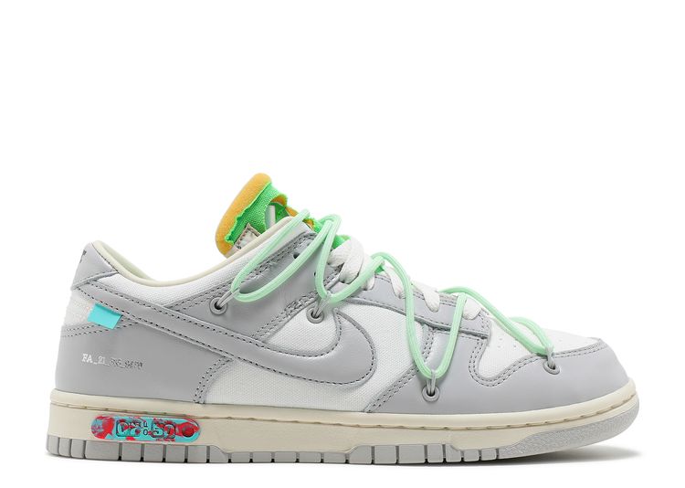 OFF-WHITE × NIKE DUNK LOW 1 OF 50 "47"