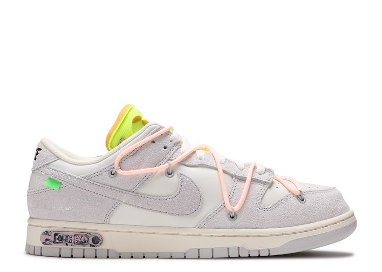 Off White X Dunk Low 'Lot 12 Of 50' - Nike - DJ0950 100 - sail