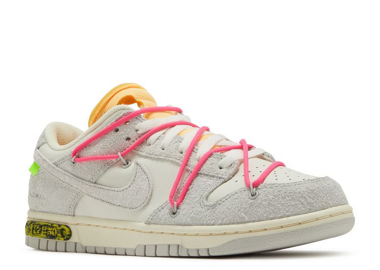 Off White X Dunk Low 'Lot 17 Of 50' - Nike - DJ0950 117 - sail