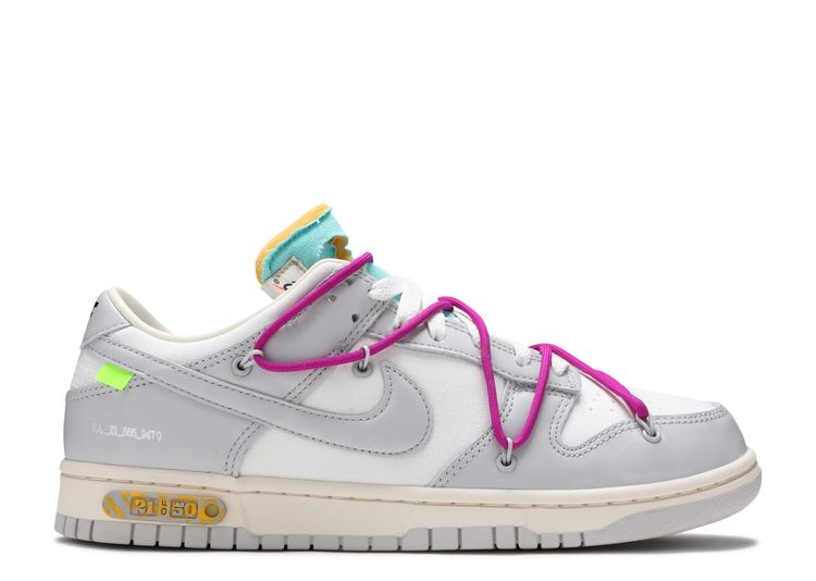 お気軽にコメントして下さいOFF-WHITE × NIKE DUNK LOW 1 OF 50 \