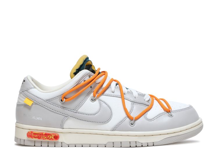 Off White X Dunk Low 'Lot 44 Of 50' - Nike - DM1602 104 - sail