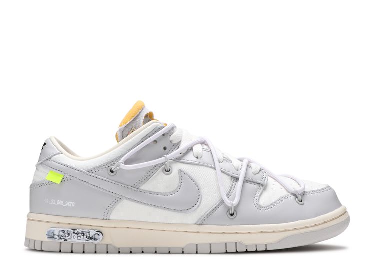 Off White X Dunk Low 'Lot 49 Of 50' - Nike - DM1602 123 - sail