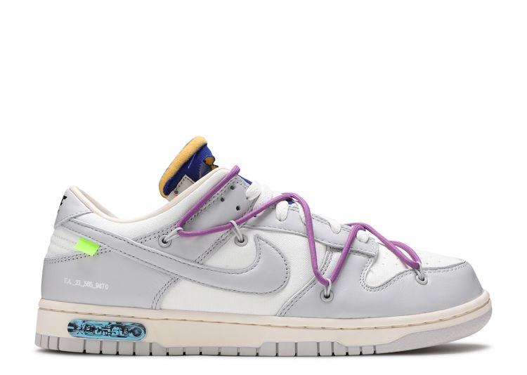 OFF-WHITE × NIKE DUNK LOW 1 OF 50 "48