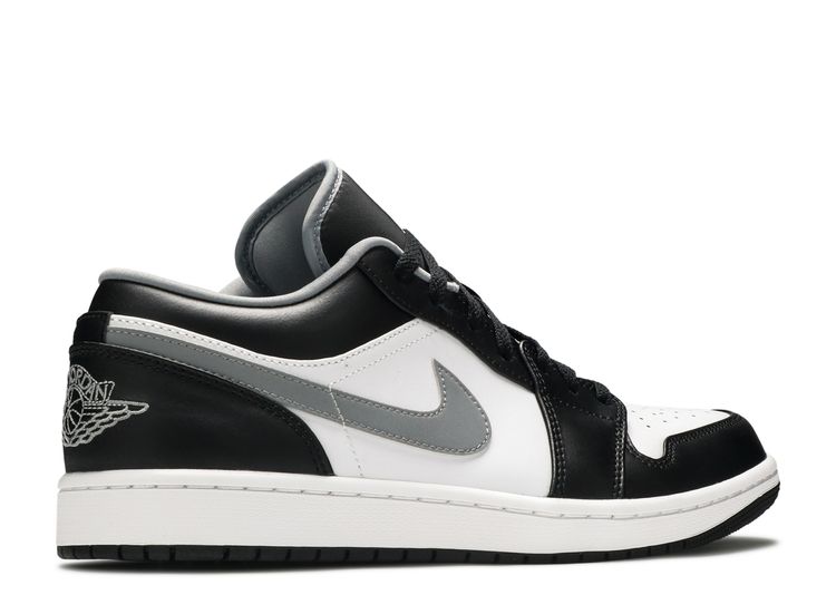 Air Jordan 1 Low 'Black Medium Grey' - Air Jordan - 553558 040