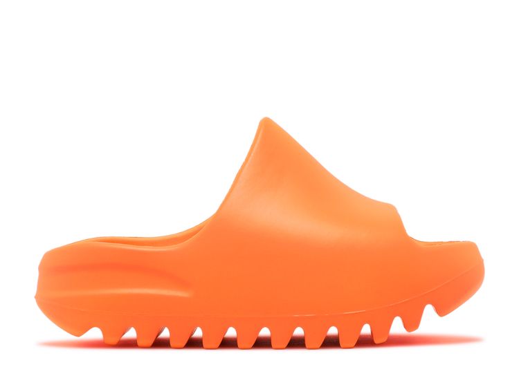 Yeezy Slides Kids 'Enflame Orange'
