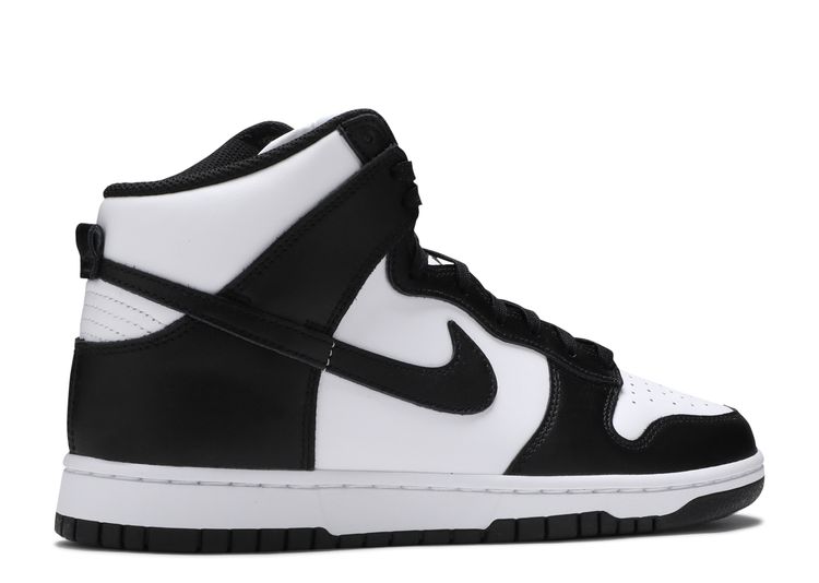 Dunk High 'Black White' - Nike - DD1399 105 - white/black/total