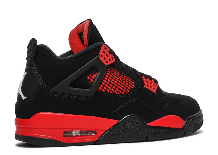 Air Jordan 4 Retro 'Red Thunder' - Air Jordan - CT8527 016 - black